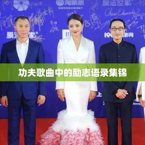 功夫歌曲中的励志语录集锦